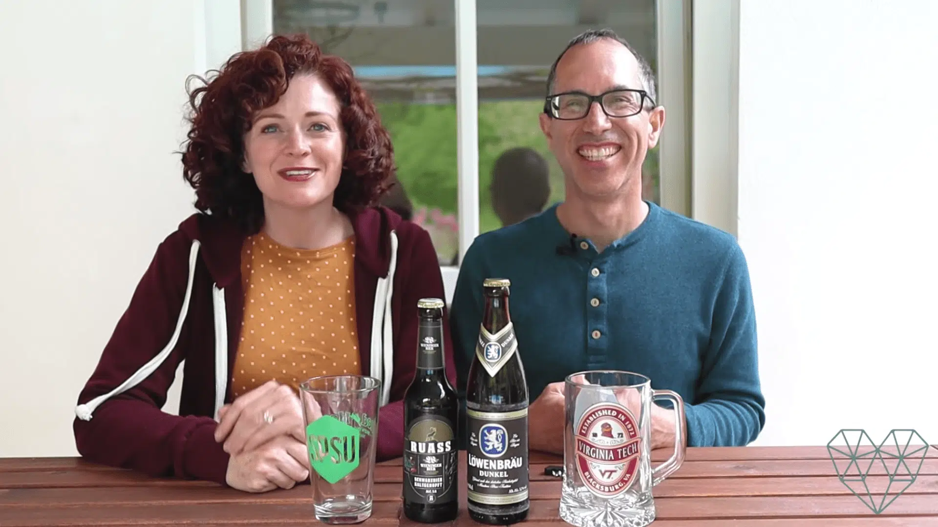 Americans Try Different Bavarian German Beers | My Merry Messy German Life