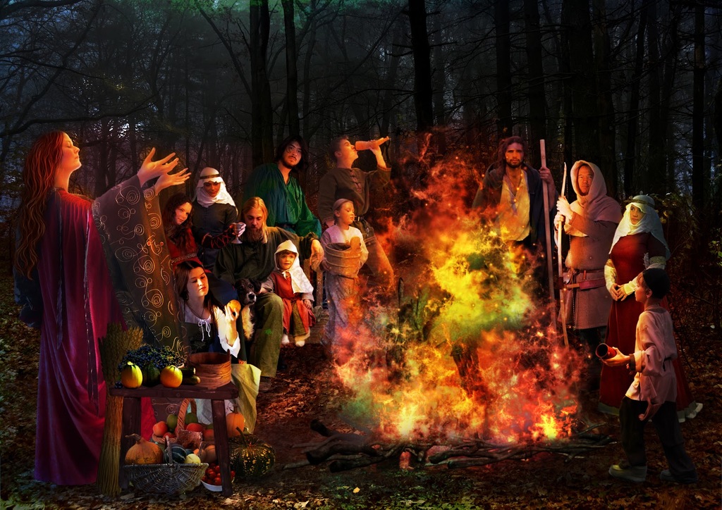 A Samhain Celebration of the Ancient Celts, the original Halloween