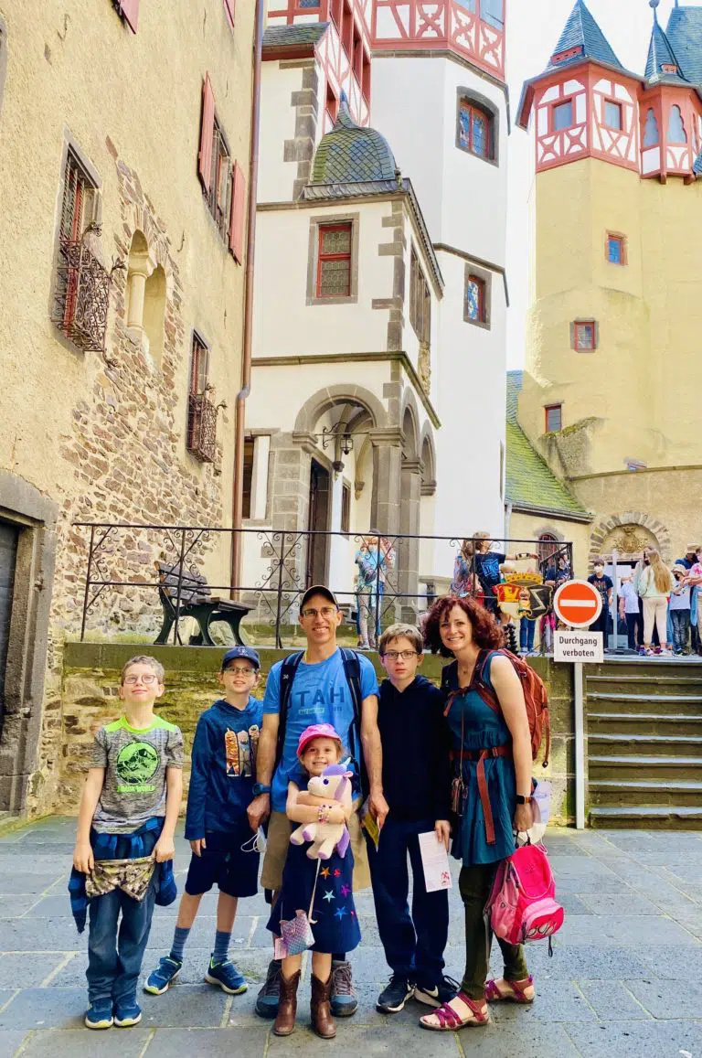 Americans Visit Burg Eltz in Germany