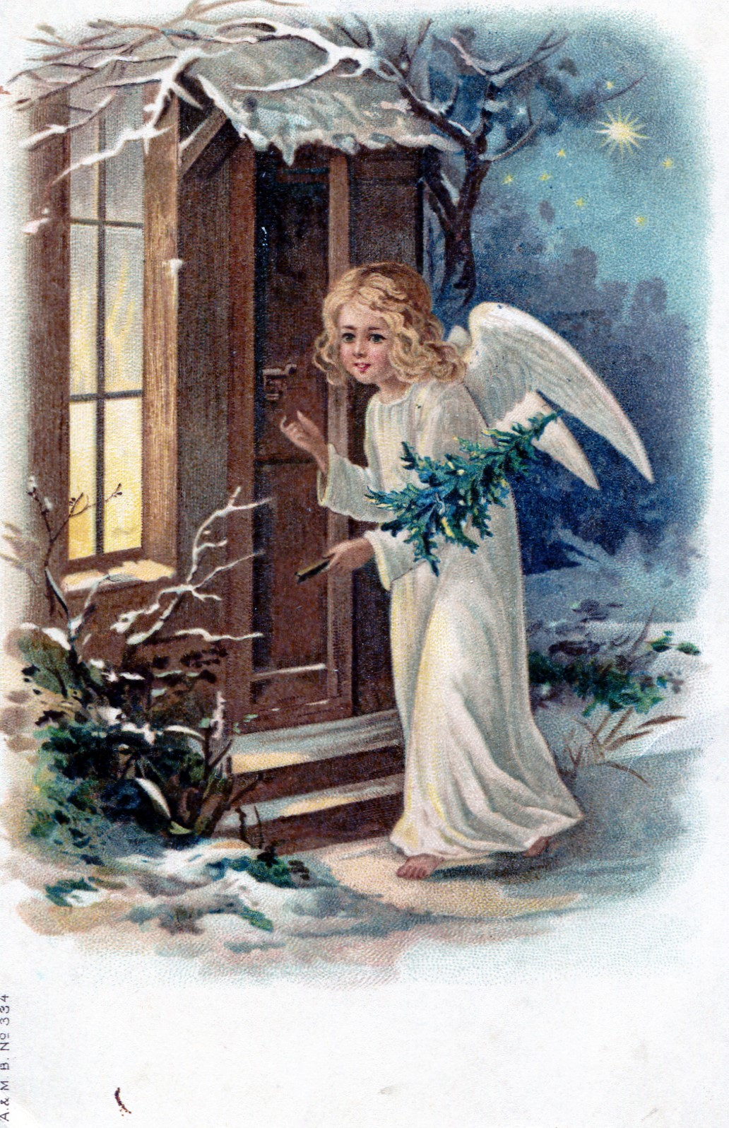 Christkind Delivering Gifts