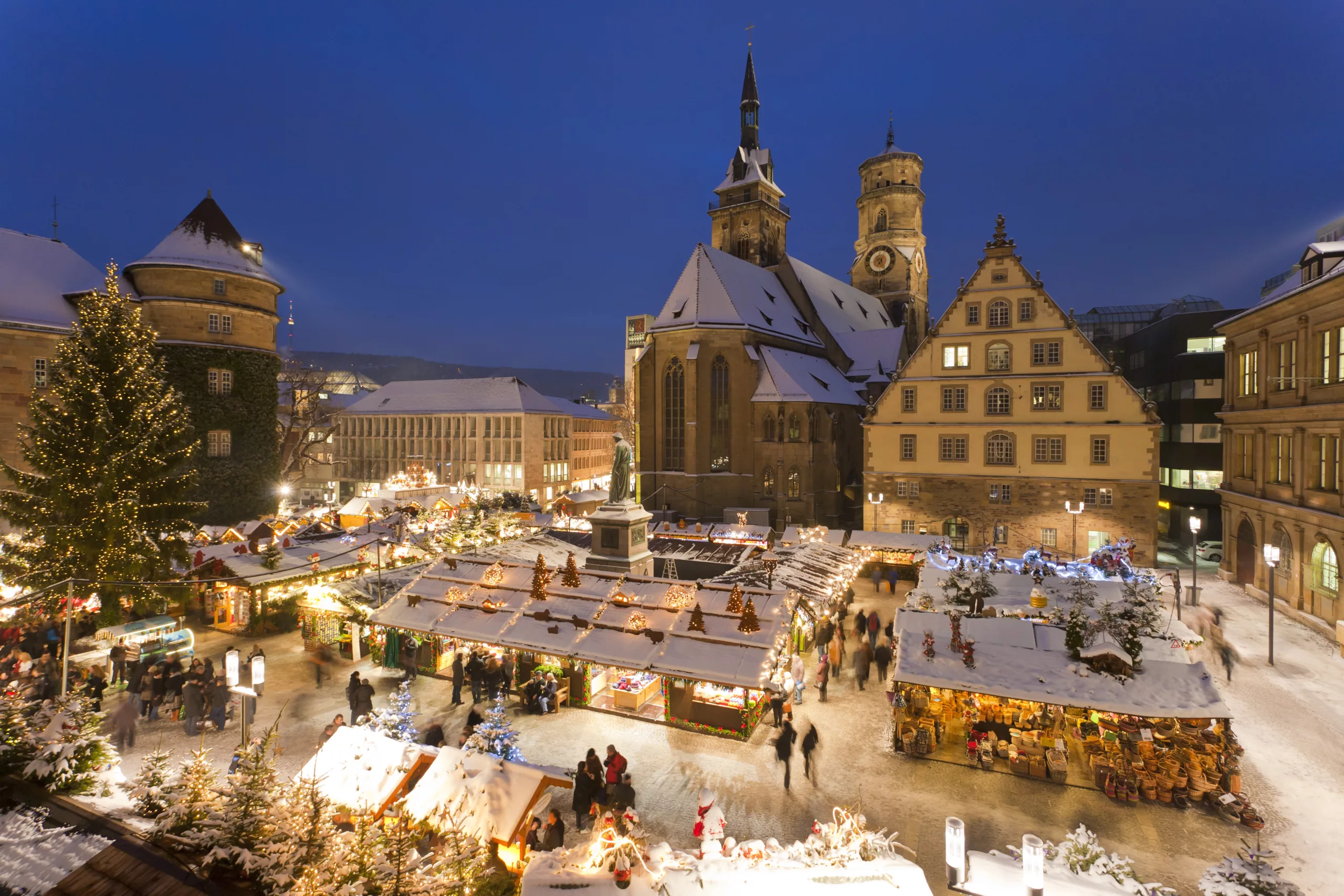 German Christmas Market in Stuttgart