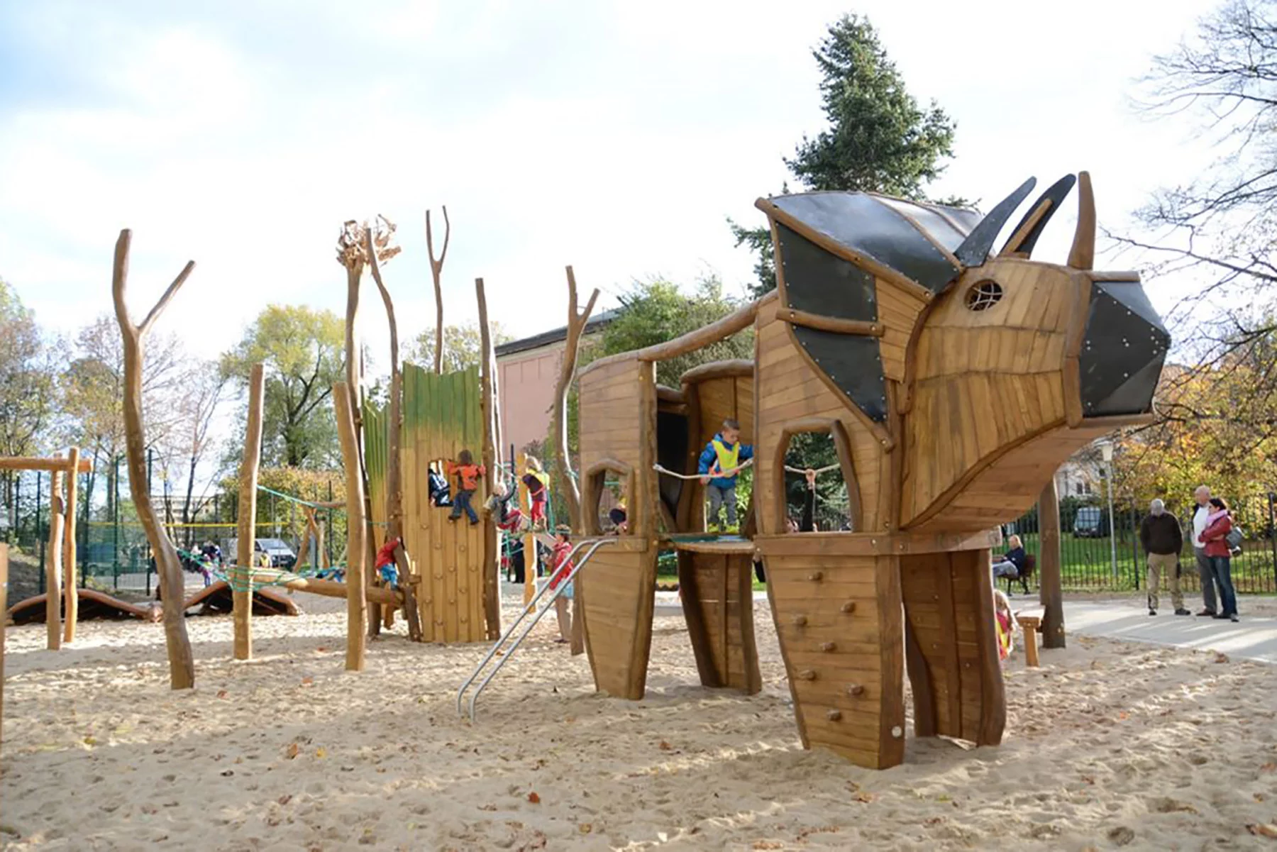 Our German Kindergarten Culture Shocks - playgrounds and play outside are very different between the two cultures