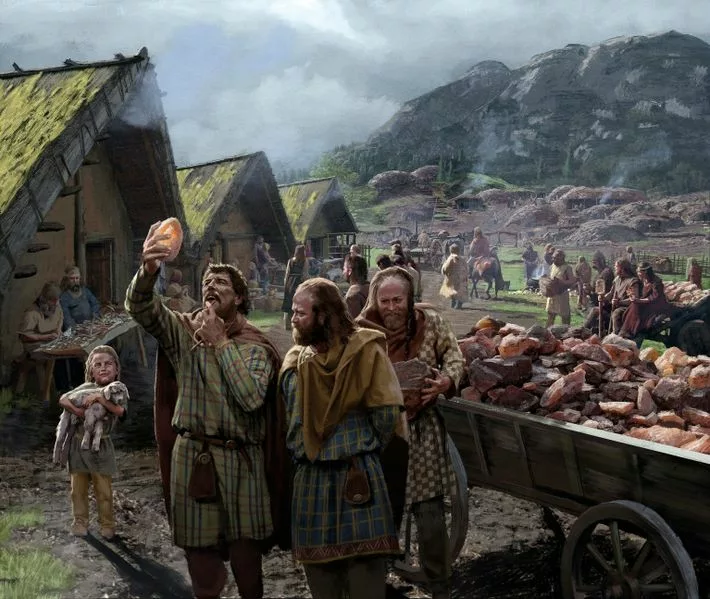 Hallstatt's Bronze Age - the celts were mining and selling salt for thousands of years