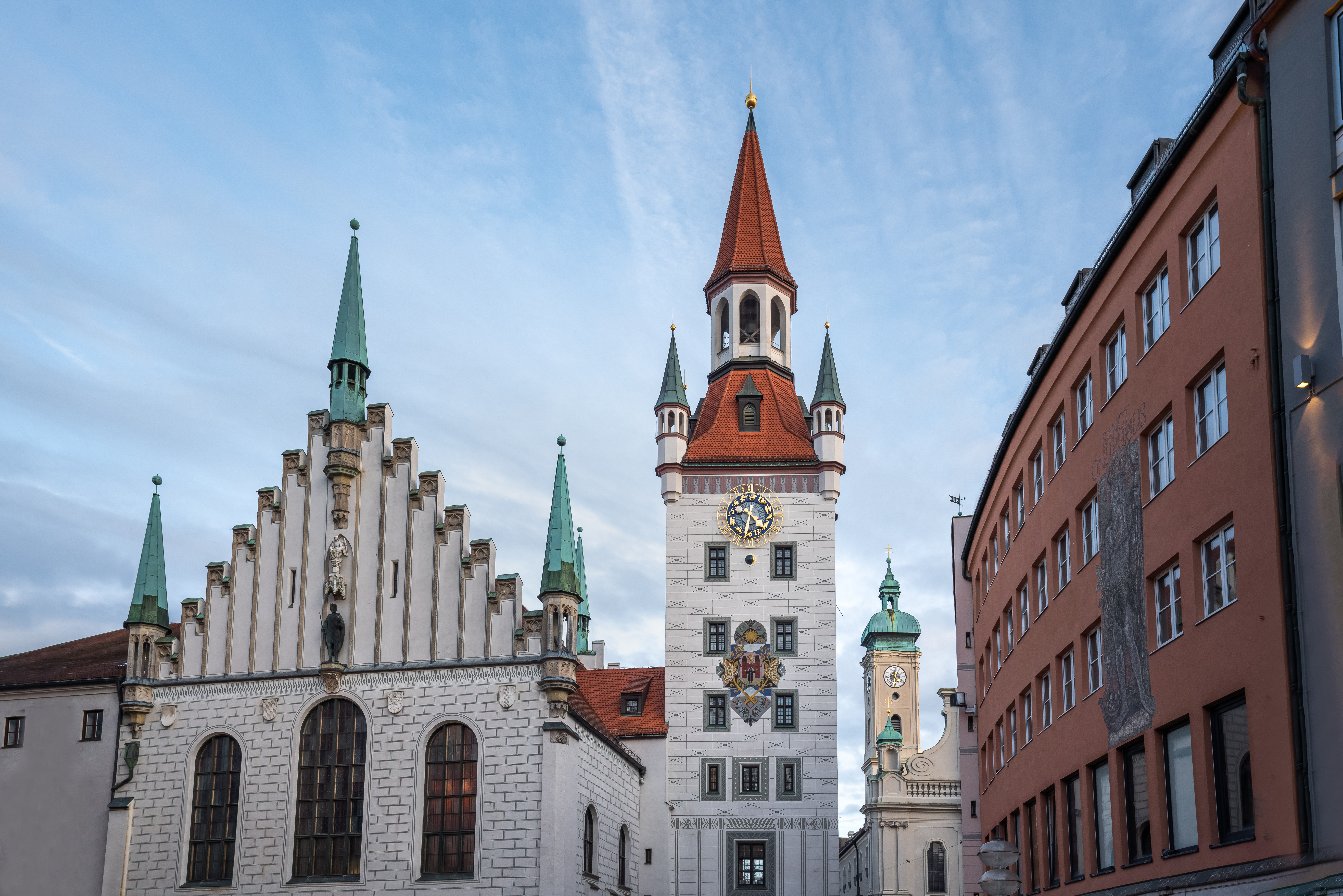 Seeing Munich's Old Town by Foot in One Hour - the Altes Rathaus, or Old Town Hall is now a toy museum.