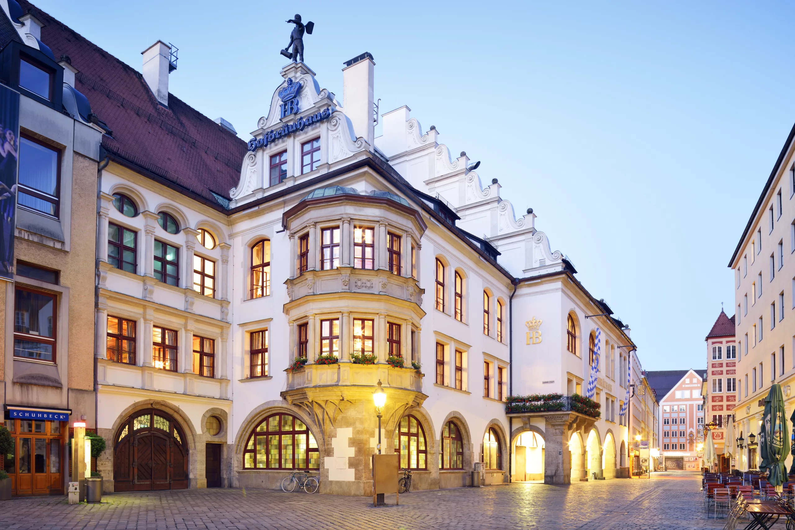The Hofbräuhaus in Munich's Old Town