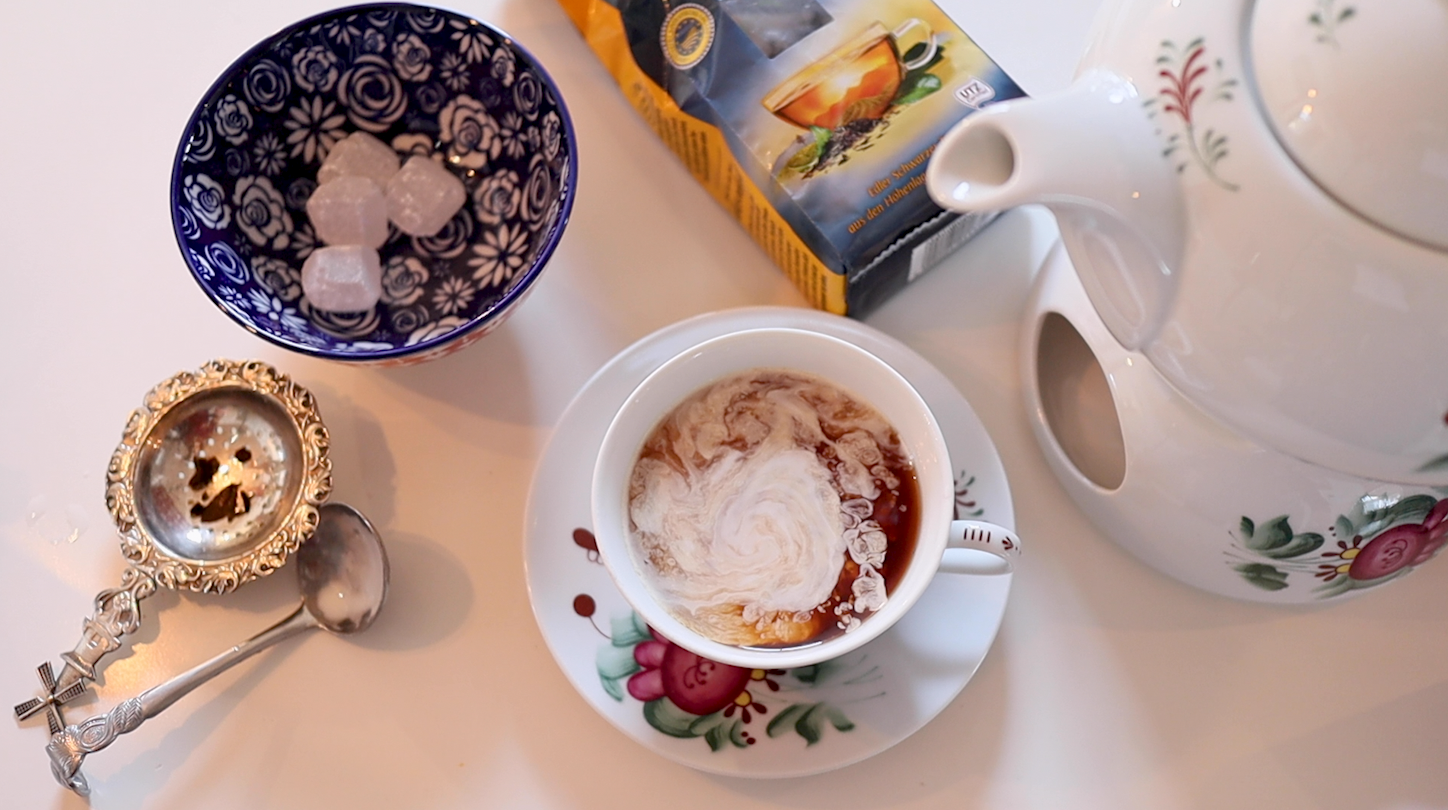 German Coffee vs. Tea Culture - which is more popular and why? Here I'm trying an Ostfriesische Teezeremonie for the first time.