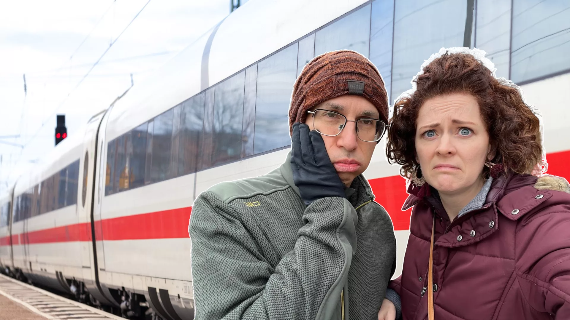 Our First ICE Train Trip in Germany - it's not as glamorous as the movies!