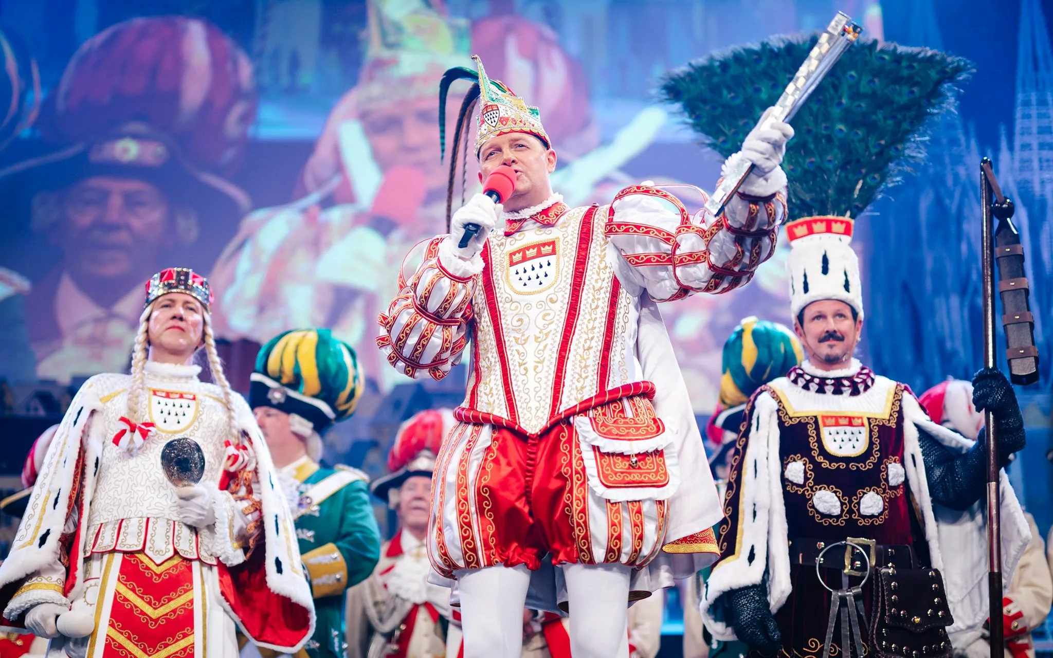 Carnival in Cologne - the Dreigestirn (Triumvirate) 2023