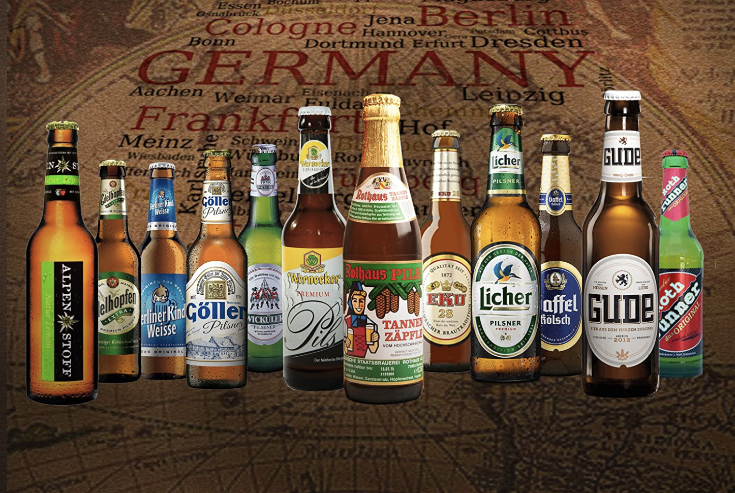 German Beer and Beer Culture is famous for a good reason - here are some of the most popular beers.
