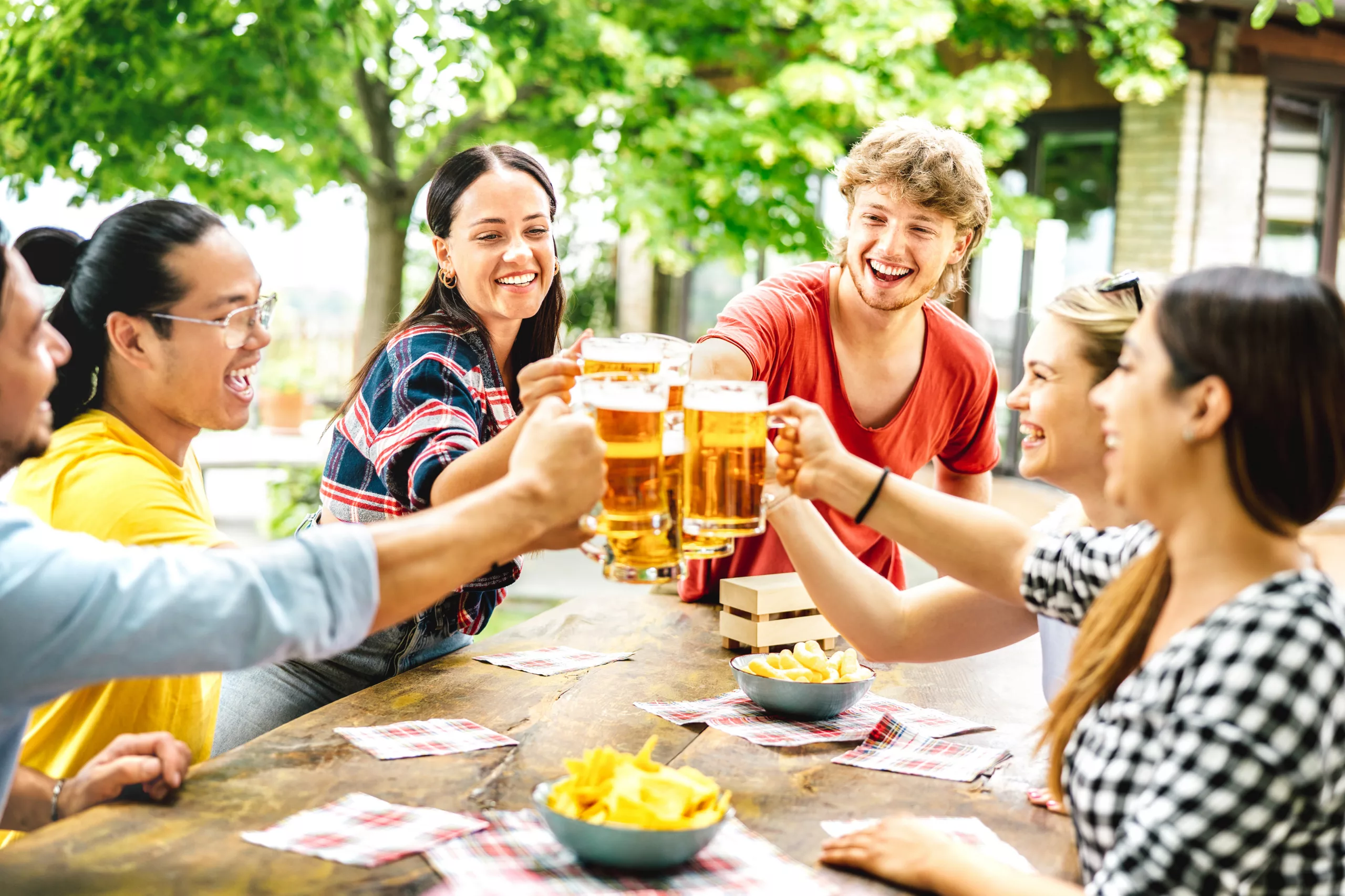 German Beer and Beer Culture - Beer Gardens (Biergarten) are very popular all over Germany!