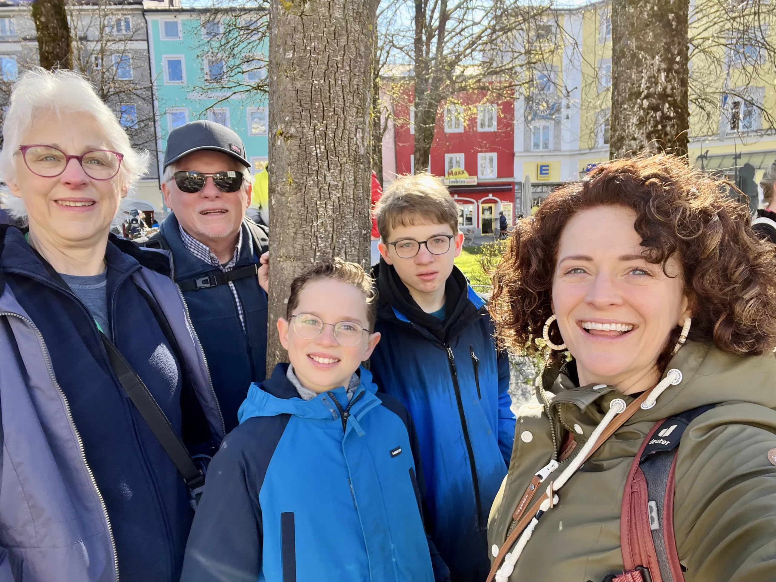 My Parents' First Visit to Germany - we took them to the Georgiritt parade for Easter Monday