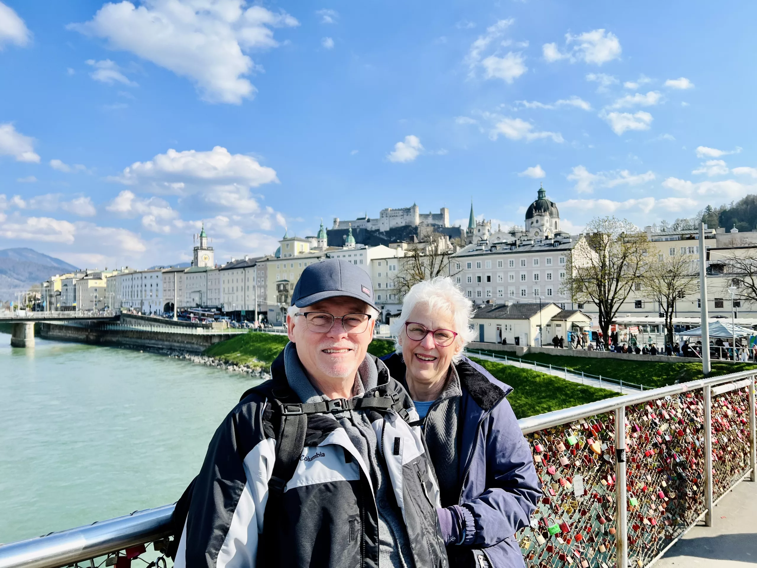 My Parents' First Visit to Germany - we were able to take them into Salzburg for a day visit!