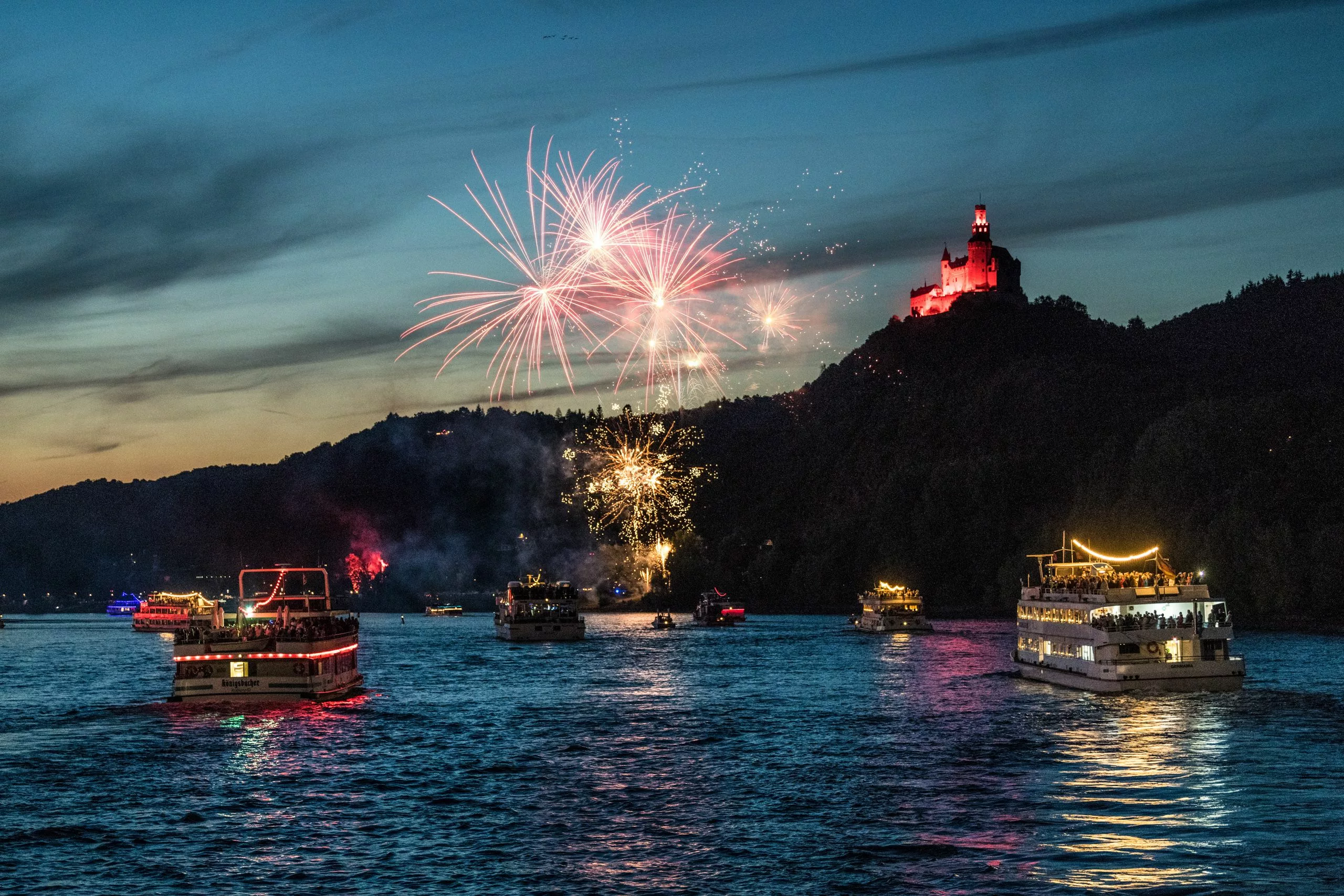 Most Famous Festivals in Germany - Rhein in Flammen